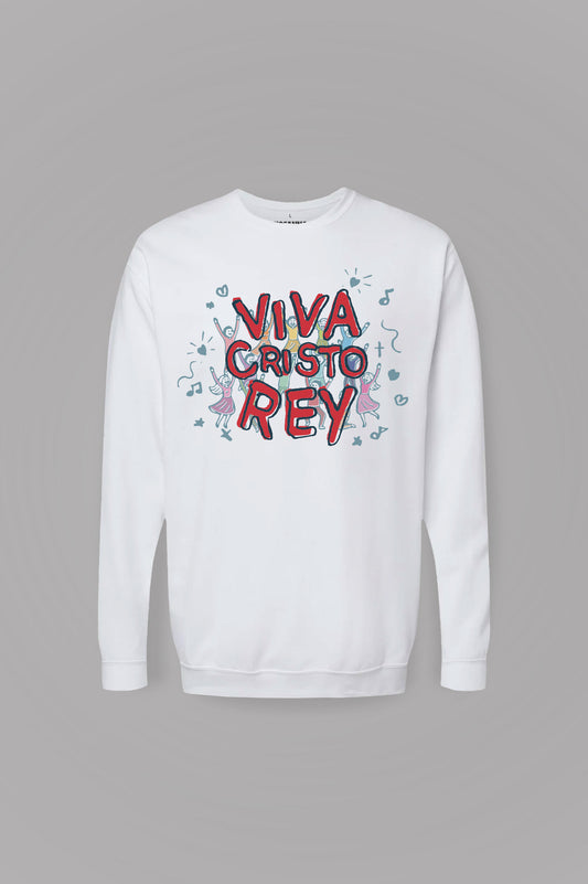 Sudadera básica VIVA CRISTO REY