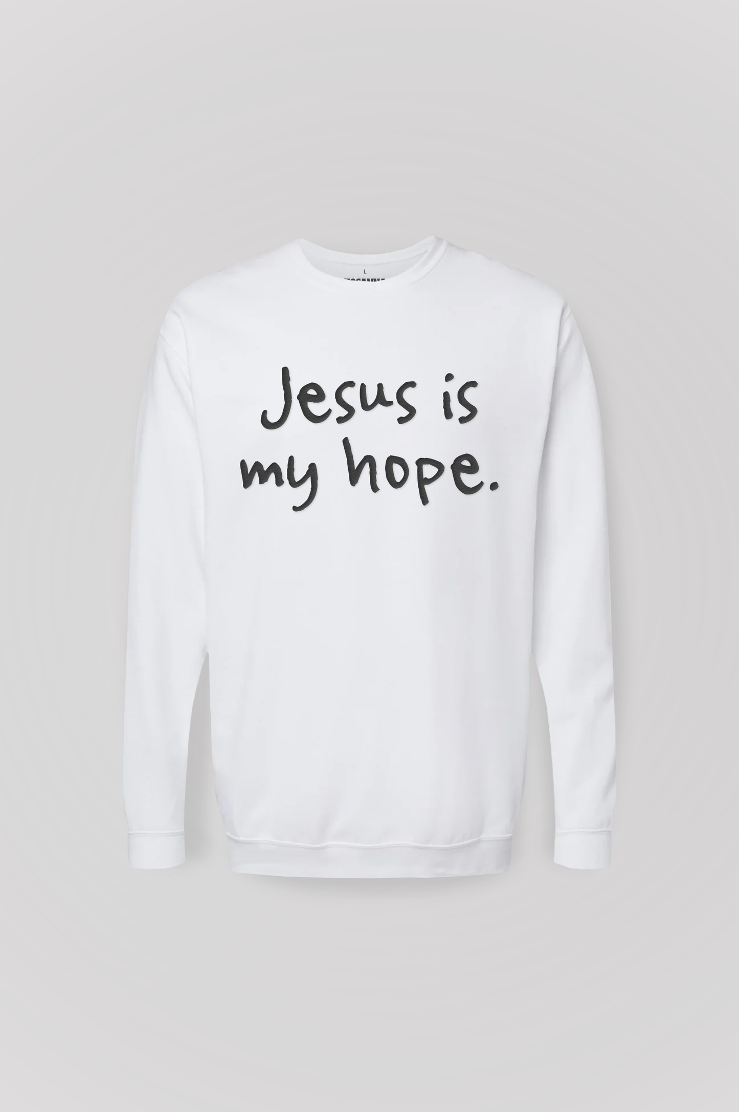 Sudadera básica JESUS IS MY HOPE