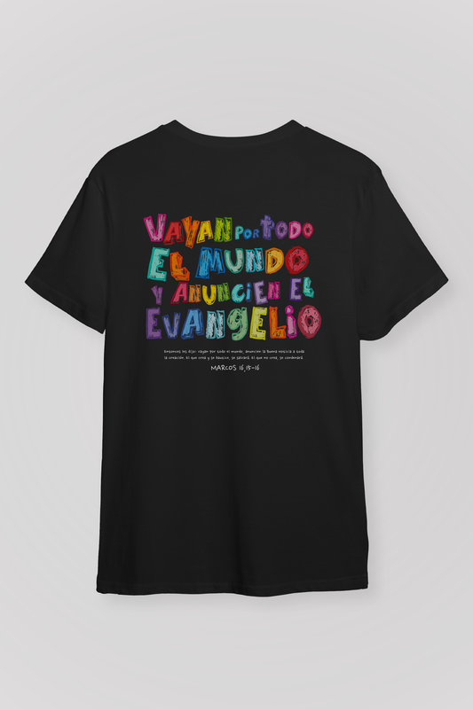 Playera VAYAN POR TODO EL MUNDO