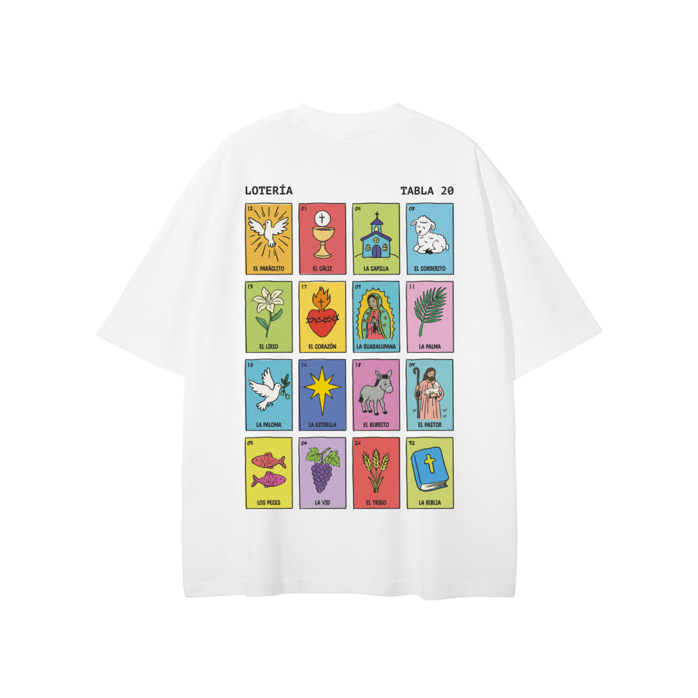 White "Lottery" T-shirt | Hosanna