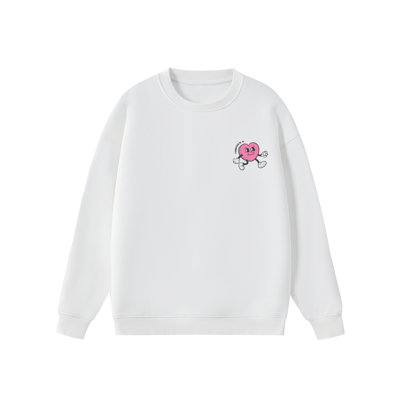 Sudadera "Todo con Amor" Blanca | Hosanna