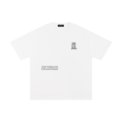 Playera "Calculadora" Blanca | Hosanna