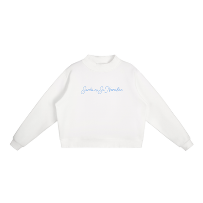 Selah | Sudadera Mock-Neck "Santo es su nombre" | Hosanna