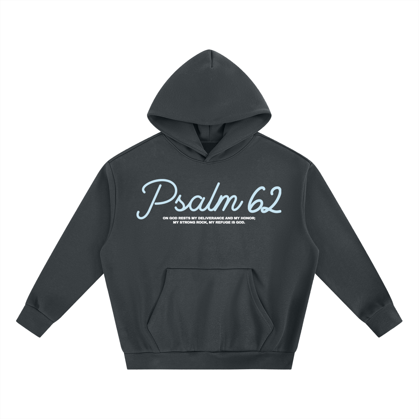Hoodie Boxy "Psalm 62" Selah Collection | Hosanna