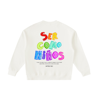 Roots "Be Like Children" Sweatshirt Beige - Children | Hosanna