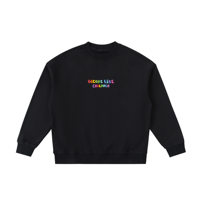 Roots "Become Like Children" Sweatshirt - Black - Kids | Hosanna