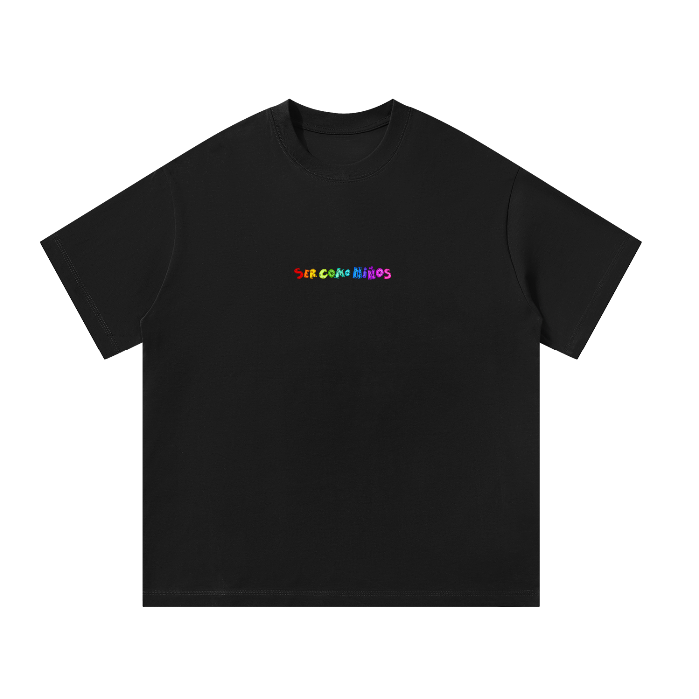 Playera "Ser como Niños"  Negra | Hosanna