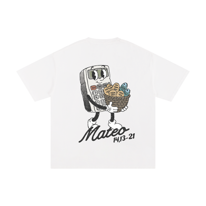 Playera "Calculadora" Blanca | Hosanna
