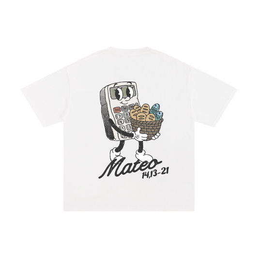Playera "Calculadora" Blanca | Hosanna