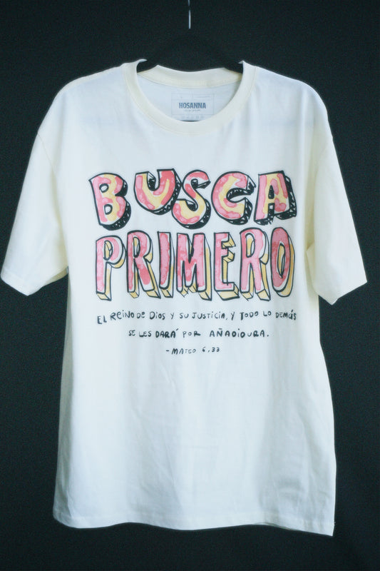 Playera BUSCA PRIMERO EL REINO P/Y