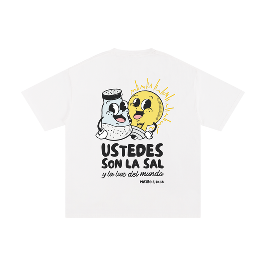 Playera "Sal y la Luz" Blanca | Hosanna