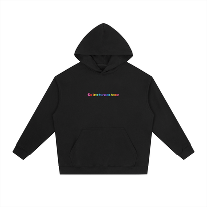 Hoodie "Go Into The Whole World" Negra | Hosanna