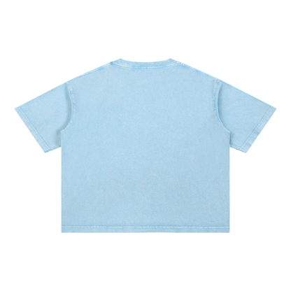 Playera "HOSANNA" Boxy Fit Mineral Wash | Hosanna
