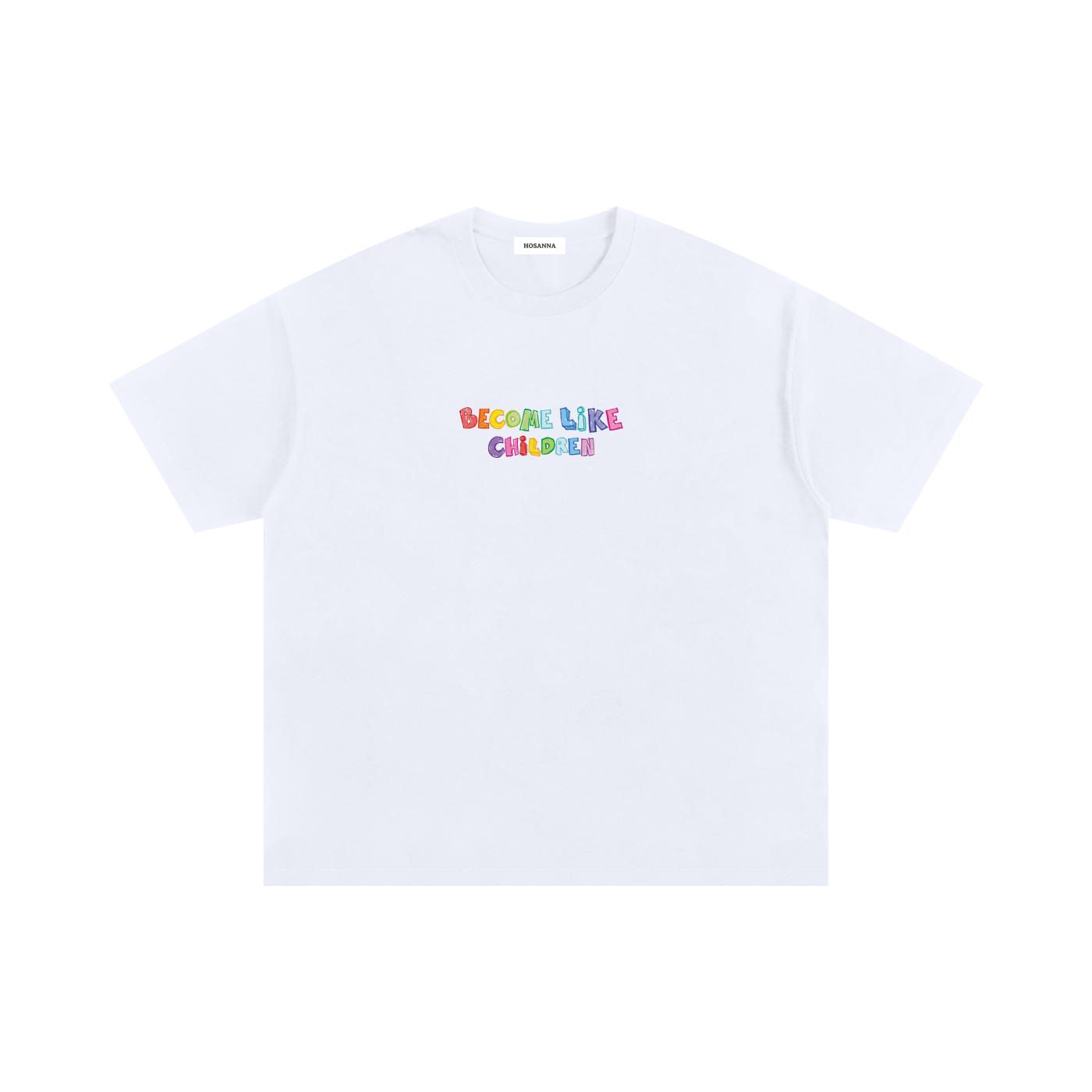 Playera "Become Like Children" Blanca | Hosanna