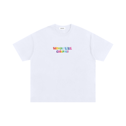 Playera "Become Like Children" Blanca | Hosanna