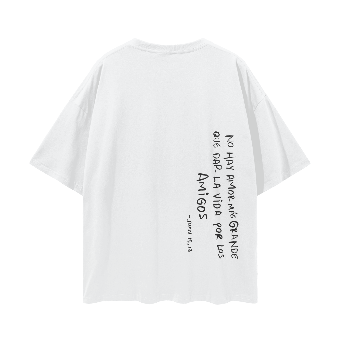 Playera "Dar la vida" Blanca | Hosanna