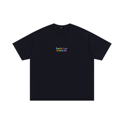 Playera "Todo lo Puedo en Cristo"  Negra | Hosanna