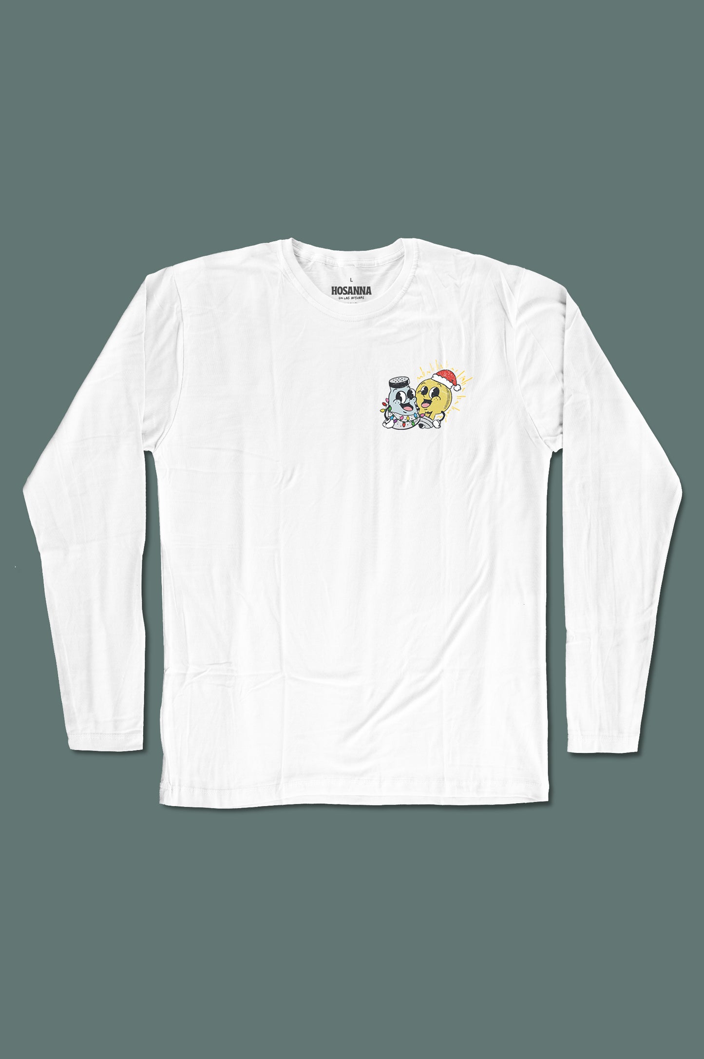 Playera manga larga LA SAL Y LA LUZ - Navidad