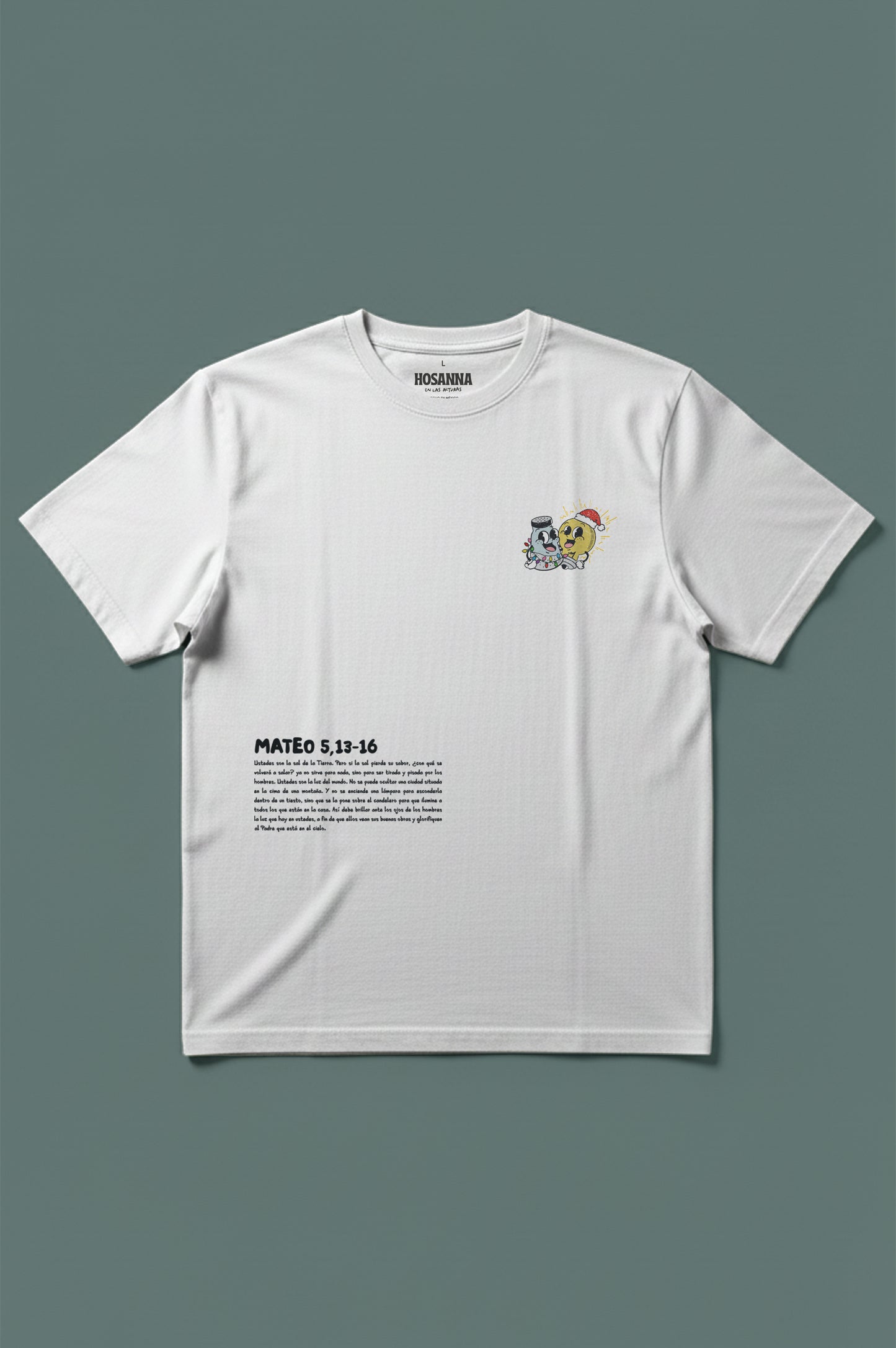 Playera LA SAL Y LA LUZ - Navidad