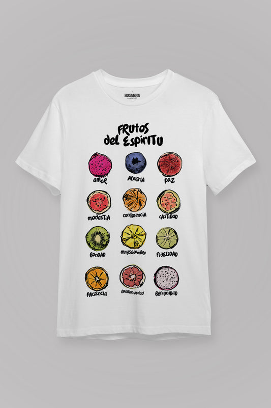 Playera FRUTOS DEL ESPÍRITU