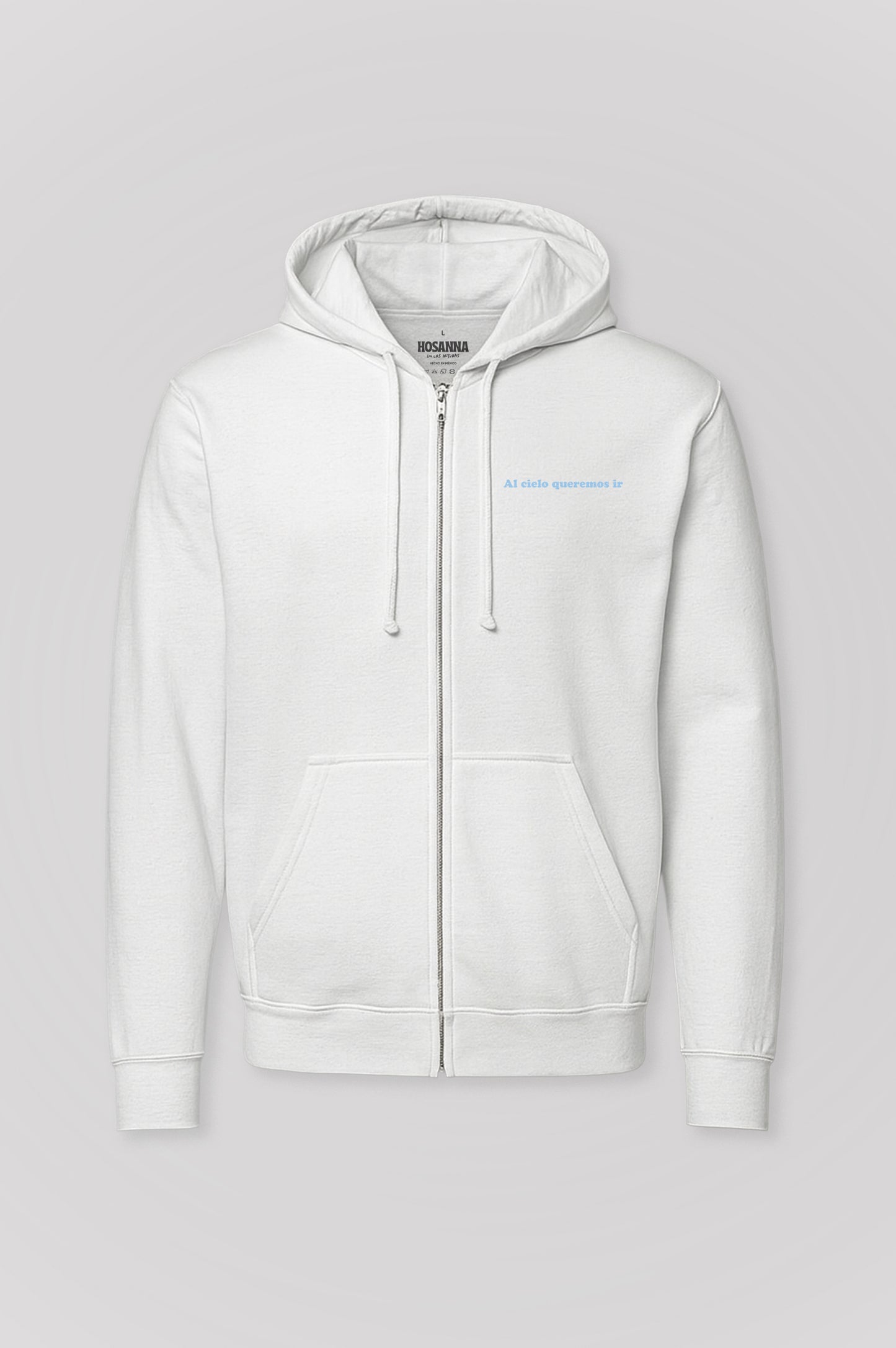 Hoodie con cierre  ESTAMOS DE FIESTA CON JESÚS